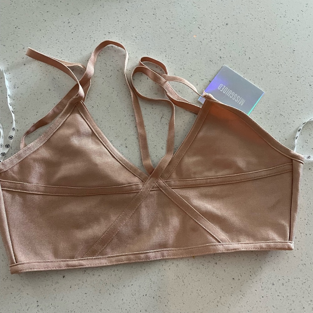 Misguided crop top